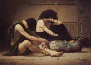Charles Sprague Pearce Death of the Firstborn of Egypt oil painting on canvas